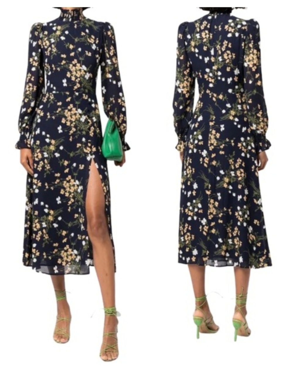 NEW Reformation Stevi Dress Size 2 - Picture 2 of 12